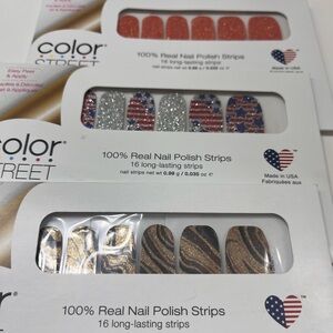 Color Street-set of 3 glitters